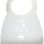 BAVAGLINO SILICONE CON TASCA GRIGIO