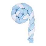 Picci Bombolino Riduttore Treccia per Letto cm.25x215 - Celeste