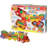 RSToys Trenino Arcobaleno in Legno