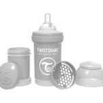 Twistshake Biberon Anti-Colic 180ml Pastel Grey