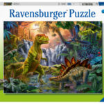 Ravensburger Puzzle 100 pz.  L'oasi dei dinosauri