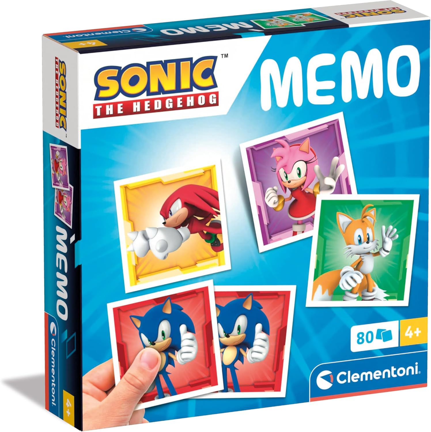 f61e396a908f9681faa13d1ed3965f75 Clementoni Memo - Sonic - immagine 1