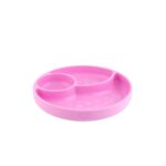 CHICCO PIATTO SILICONE CON VENTOSA ROSA