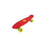 Garlando Skateboard FREEDOM rosso con ruote gialle