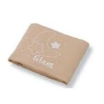 Azzurra Coperta Pile e Mussola Glammy Avana