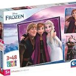 Clementoni Puzzle 3x48 pz. Square Frozen