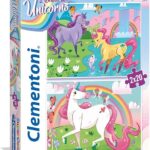 Clementoni Puzzle 2x20 pz. Unicorns