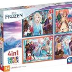 Clementoni Puzzle 4 in 1 Frozen