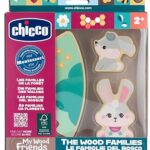 CHICCO LEGNO SET 2 CONIGLI MAMMA