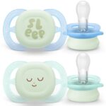 Avent 2 Succhietti Ultra Start 0-2m da notte Sleep/Deco