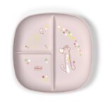 CHICCO PIATTO PORZIONATO 12M+ ROSA