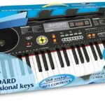 Bontempi Tastiera Digitale 61 Tasti a passo professionale con gambe e USB