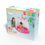 Intex  Baby Piscina con Cappottina Unicorno