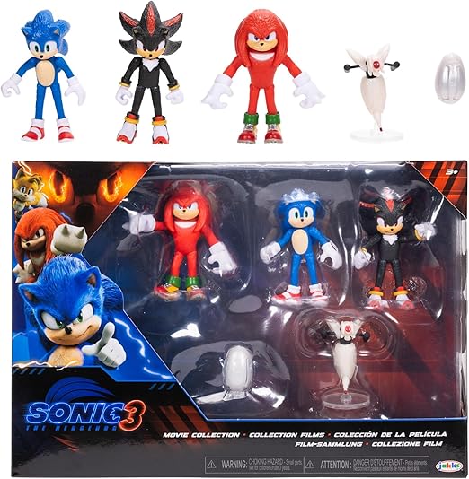 109ed3d67330ac41470637fe0c8cbe6b Sonic 3 Movie Personaggi 6 cm Multipack - immagine 1