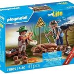 Playmobil Paleontologi al Lavoro