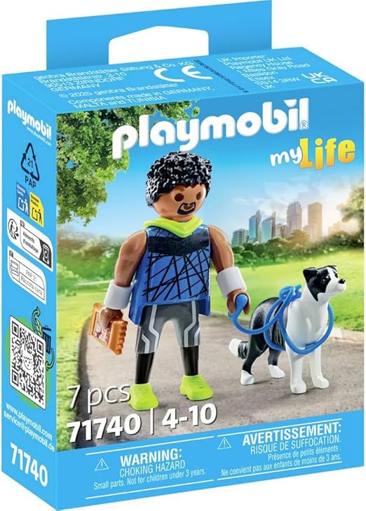 c63fce2a7e79c5258656a57dac90de98 Playmobil Pets Border Collie con Personaggio - immagine 1