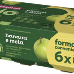 Plasmon Bio Omogeneizzato 6x80 gr Banana Mela