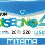 ALBUM DISEG.ECOBUS. FSC,LISCIO RIQ.20 FG.24X33 220GR. MITAMA