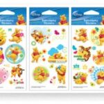 Winnie the Pooh Stickers glitterati