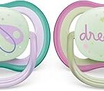 Avent 2 Succhietti Ultra Air Night 0-6 m - Femmina Libellula/Dreams