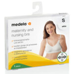 Medela Reggiseno Gravidanza e Allattamento mis S Bianco