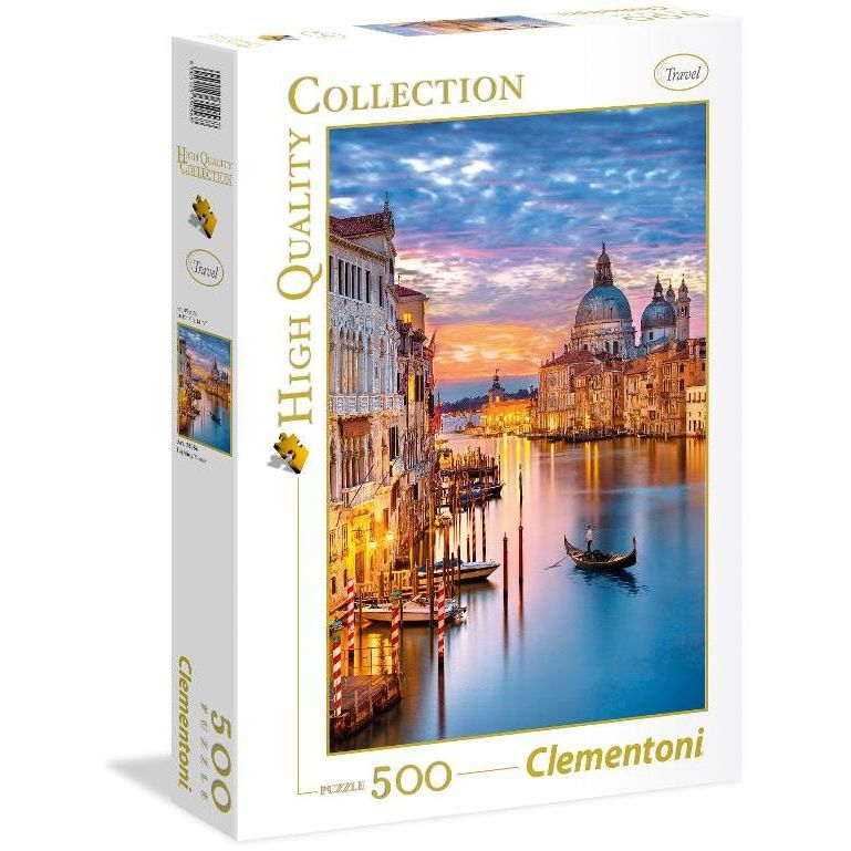 c9b290e4d6910810c9e7e02ae8d5a702 Clementoni Puzzle 500 Pz. HQC Venezia - immagine 1