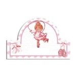 DEKORI TARGHETTA BALLERINA