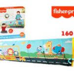 Fisher Price Tunnel PopUp Amici della Natura 160 cm