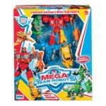 Rstoys Mega Team Robots 5 Dinosauri Trasformabili