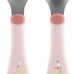 CHICCO POSATE INOX 18M+ ROSA