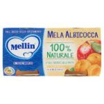 Mellin Omogeneizzato Mela/Albicocca Gr.100x2