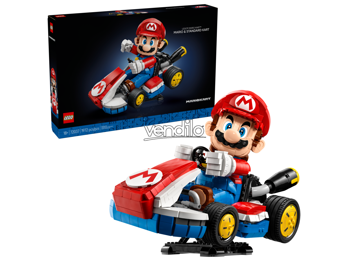 3985f5ddde2768749baa2777a1db73f8 Lego Super Mario Mario Kart™: Mario e Kart standard - immagine 1