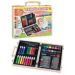 Rstoys Valigetta Legno 67 pz. colori ass.