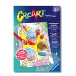 Creart Album da Colorare 5+ - Carta Magica: Deliziosi amici Kawaii