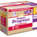 Pampers Quadri Progressi Mutandina XXL 60 pz.