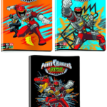 QUADERNO MAXI 96/100 POWER RANGERS ENERGY# RIG B