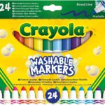 Crayola 24 Pennarelli Punta Maxi Lavabili