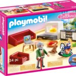 Playmobil Dollhouse - Soggiorno con Camino