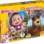 Puzzle Lisciani Double Face MAXI 24 pz Masha e Orso