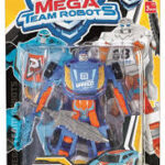 RSToys Robot Trasformabile Mega Team Ass.
