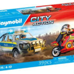 Playmobil Inseguimento con Pick up della Polizia