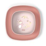 CHICCO CIOTOLA E PIATTO PIANO 12M+ ROSA