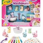 Crayola Washimals Pets - Set Attività con Adesivi colori e pastelli