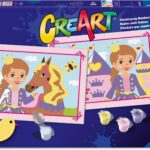 Ravensburger CreArt Serie Junior: 2 x Principessa Avventurosa