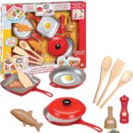 Scuola di Cucina Piccoli Cuochi set Padella e Pentolino