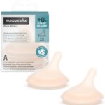 SUAVINEX TETTARELLA BIBERON SPECIALE ALLATTAMENTO 2pz Zero.Zero / flusso adattabile