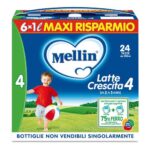 Mellin 4 Latte Crescita Ml.1000x6 Promo Pack