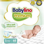 Babylino Pannolino Premium N 1 Newborn 2/5 kg 68 pz