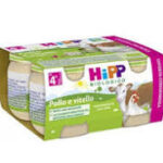 Hipp Omogeneizzato gr.80x4 Pollo e Vitello