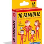 Clementoni Carte Gioco Sapientino 10 Famiglie